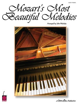 cover image of Mozart's Most Beautiful Melodies (Songbook)